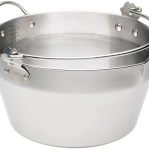 Home Made Stainless Steel 9 Litre Maslin Pan with Handle