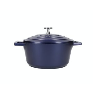 MasterClass Cast Aluminium Casserole Dish 2.5L Metallic Blue