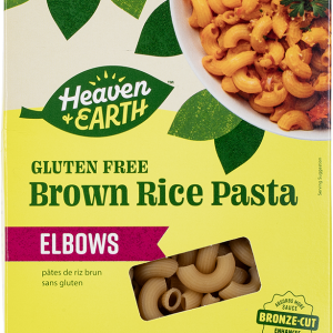 Pasta Brown Rice Elbows 12Oz H&E