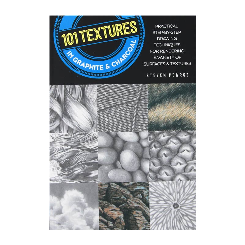 101 Textures In Graphite & Charcoal – Walter Foster
