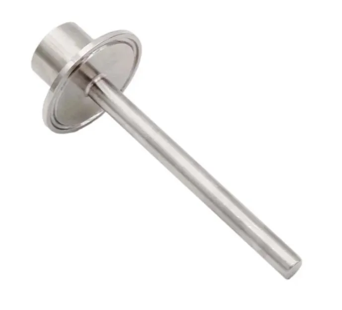 1.5″ TRI CLAMP THERMOWELL 304 Stainless Steel Tri-Clover Set up for 1/2″ threaded thermometer with 4″ probe - Image 7